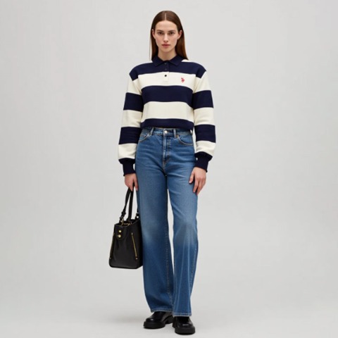 レディース　ニットプルオーバー（U.S. POLO ASSN.）