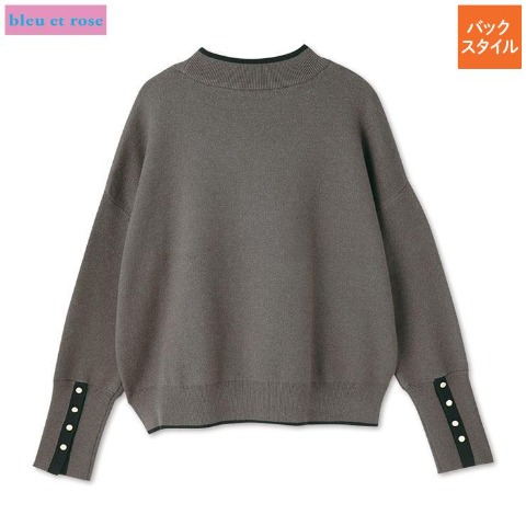 レディース　ニットプルオーバー（bleu et rose）