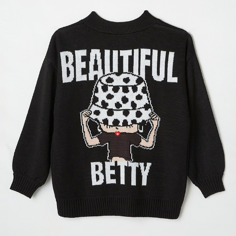 レディース　ニットカーディガン（BETTYBOOP）