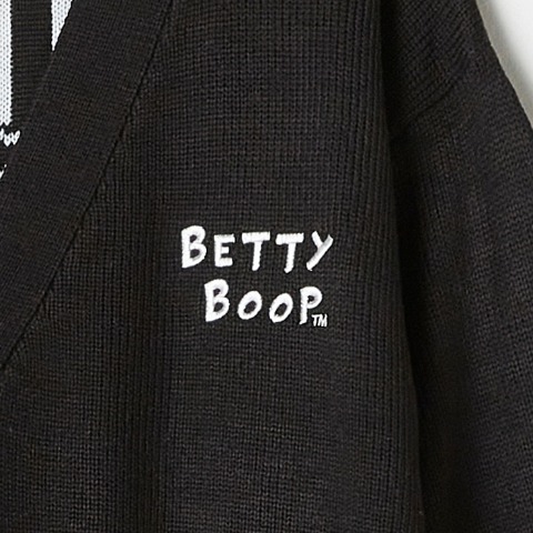 レディース　ニットカーディガン（BETTYBOOP）
