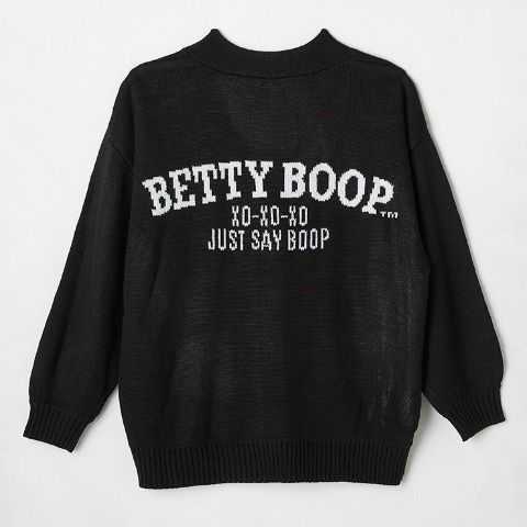 レディース　ニットカーディガン（BETTYBOOP）