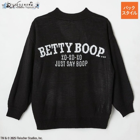 レディース　ニットカーディガン（BETTYBOOP）