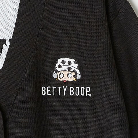 レディース　ニットカーディガン（BETTYBOOP）