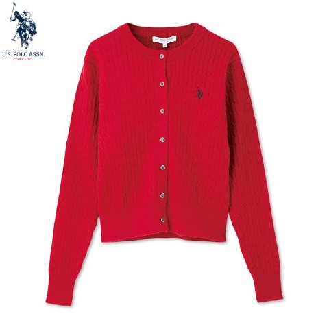 レディース　ニットカーディガン（U.S.POLO ASSN.）