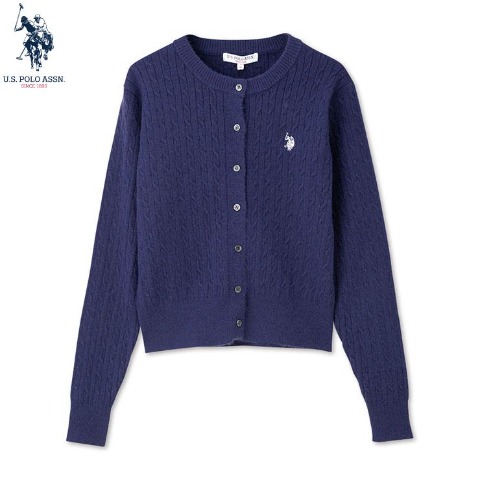 レディース　ニットカーディガン（U.S.POLO ASSN.）
