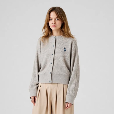 レディース　ニットカーディガン（U.S. POLO ASSN.）