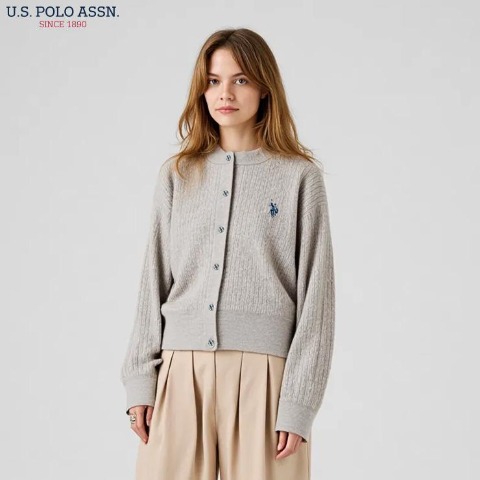 レディース　ニットカーディガン（U.S. POLO ASSN.）