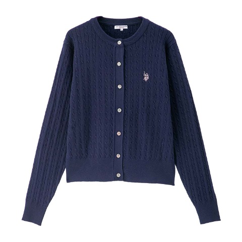 レディース　ニットカーディガン（U.S. POLO ASSN.）