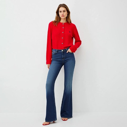 レディース　ニットカーディガン（U.S. POLO ASSN.）