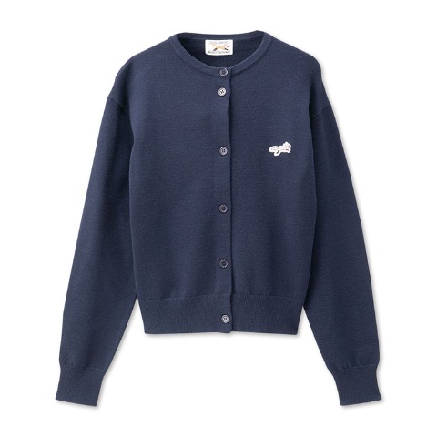 レディース　クルーネックニットカーディガン（Penneys／bleu et rose）