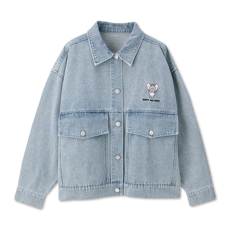 レディース デニムジャケット（トムとジェリー） | アベイル