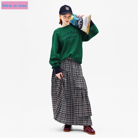 レディース　スカート（bleu et rose）