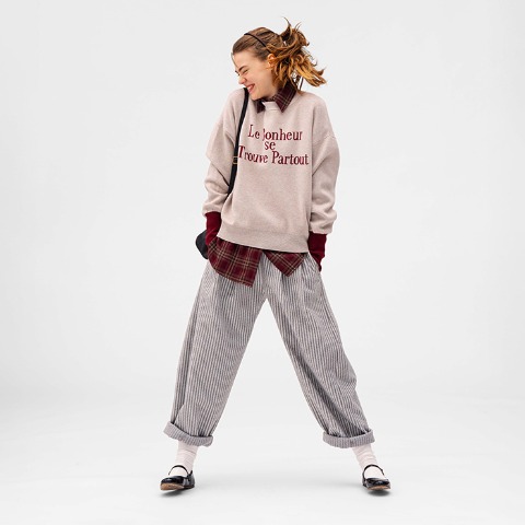 レディース　パンツ（bleu et rose）