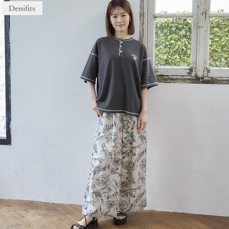 レディース 総花柄パンツ（Denifits/川口葵） | アベイル | しまむらパーク