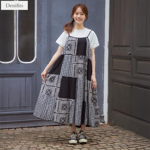 レディース　キャミワンピース（Denifits）