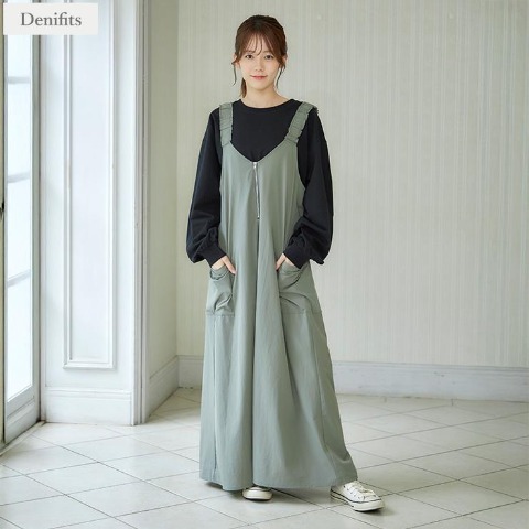 レディース　キャミワンピース（Denifits）