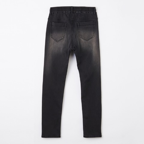 レディース【M～LL】　ウエストイージーデニムパンツ（Denifits）