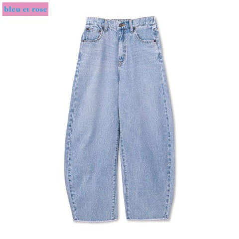 レディース　カーブパンツ（bleu et rose）