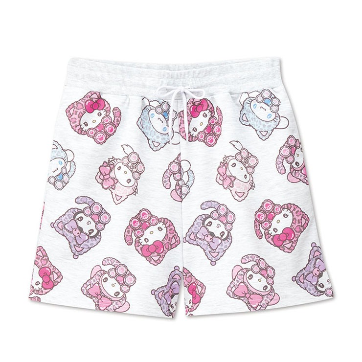 レディース 総柄ショートパンツ（Sanrio characters） | アベイル