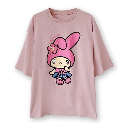 レディース　Tシャツ（マイメロディ） ピンク 210