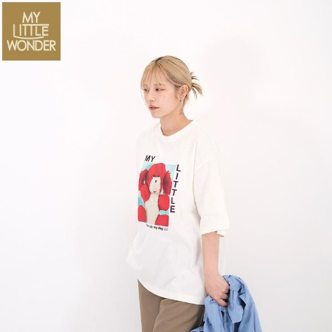 レディース　Tシャツ（MY LITTLE WONDER×zen_sta）