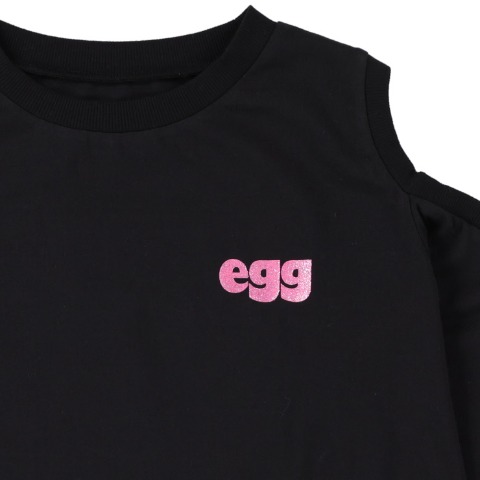 レディース　ロゴ使い肩開きプルオーバー（TGC×egg×SUREVE）
