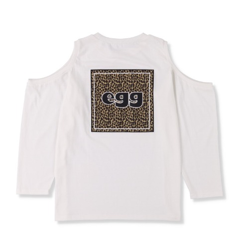レディース　ロゴ使い肩開きプルオーバー（TGC×egg×SUREVE）