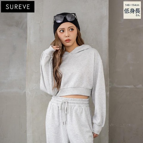 レディース【低身長】　パーカ（AN×SUREVE）
