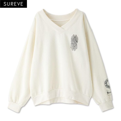 レディース　プリントロゴプルオーバー（Shoko×SUREVE）