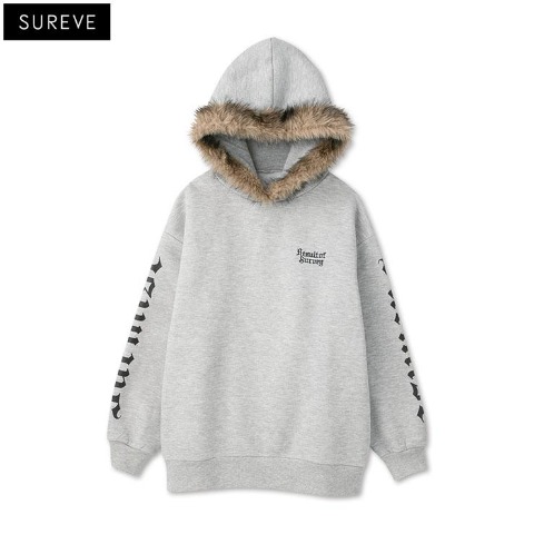 レディース　裏起毛パーカ（SUREVE）