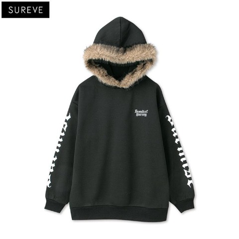 レディース　裏起毛パーカ（SUREVE）