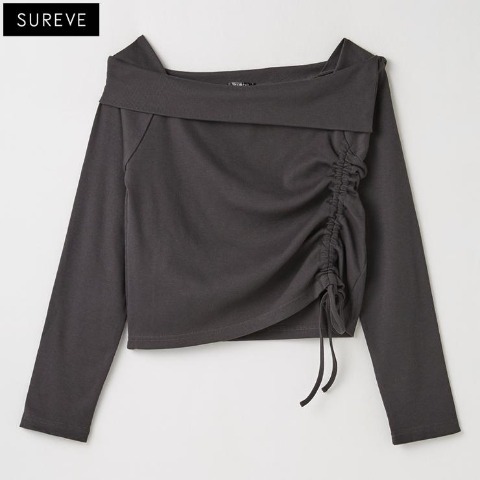 レディース　オフショルプルオーバー（SUREVE）
