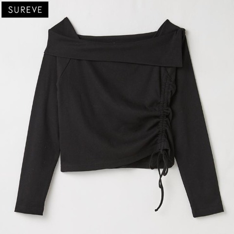 レディース　オフショルプルオーバー（SUREVE）