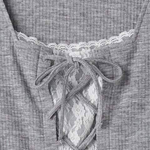 レディース　レースアッププルオーバー（SUREVE）