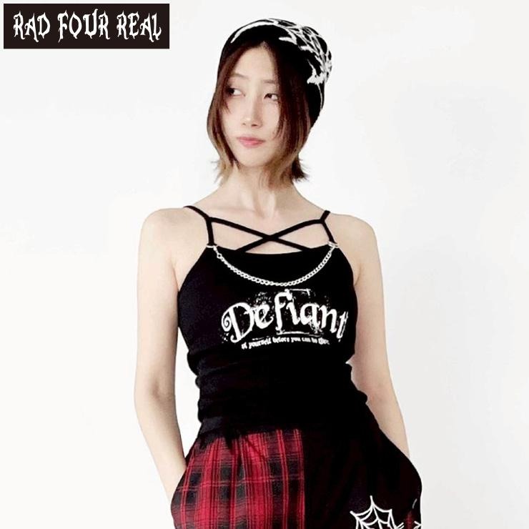 レディース カップ付リブキャミソール（RAD FOUR REAL） | アベイル