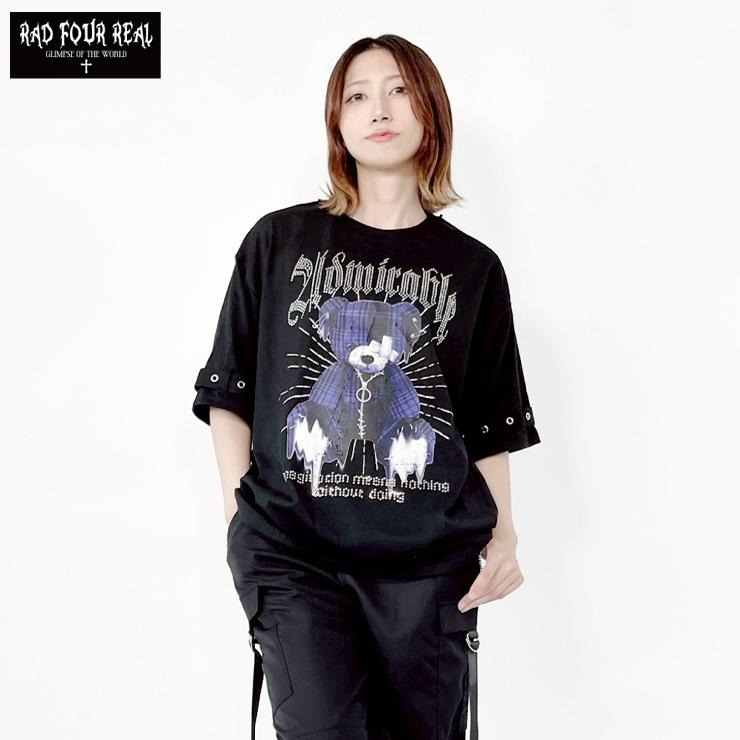 レディース 袖ベルトTシャツ（RAD FOUR REAL） | アベイル | しまむら
