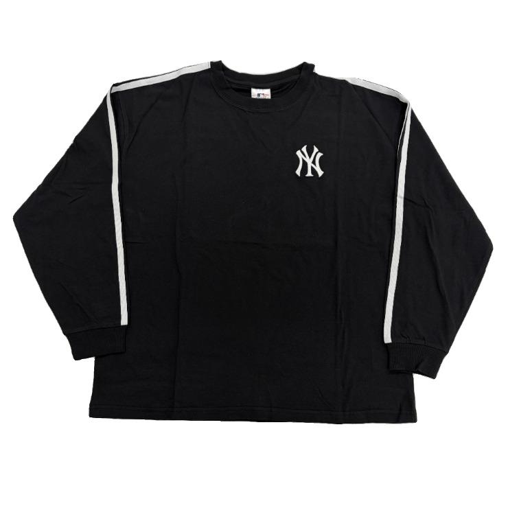 レディース 袖ラインTシャツ（ニューヨーク・ヤンキース） | アベイル