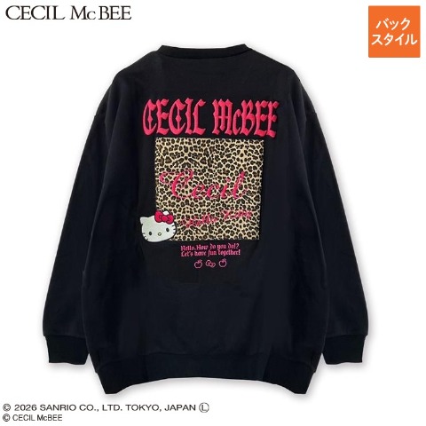 レディース　プルオーバー（ハローキティ×CECIL McBEE）