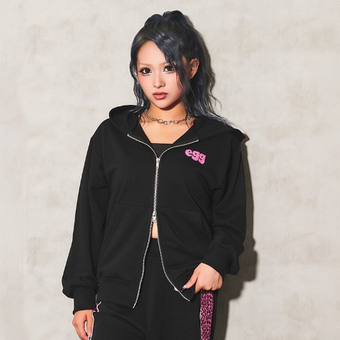 レディース　ジップパーカ（TGC×egg×SUREVE）