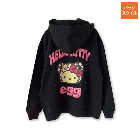 レディース　ジップパーカ（ハローキティ）