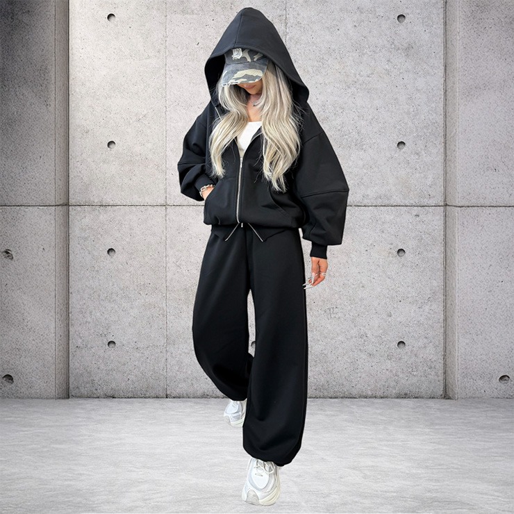 レディース スウェットジップパーカ（Mari Maekawa×SUREVE