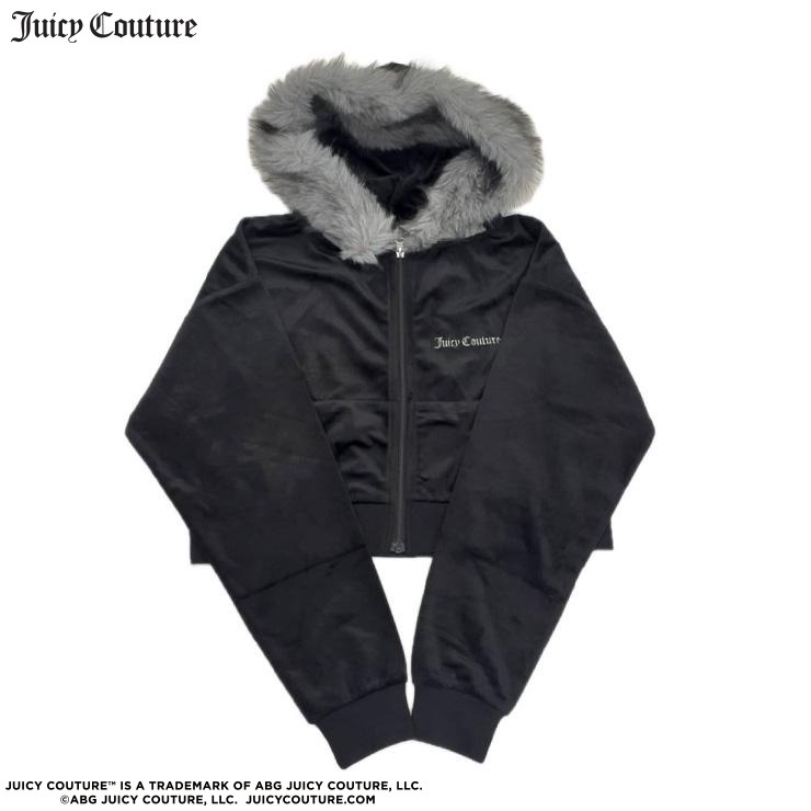 レディース フードファーベロアパーカ（Juicy Couture） | アベイル