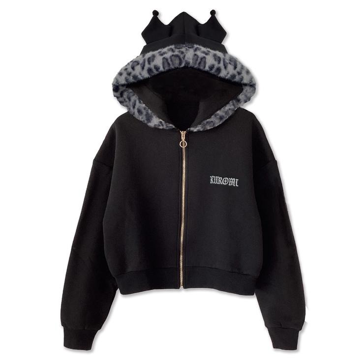 レディース ファー使いさがらジップパーカ（クロミ×CECIL McBEE
