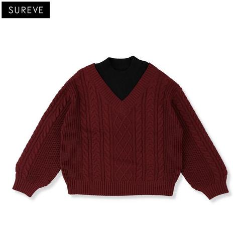 レディース　ニットプルオーバー（SUREVE）
