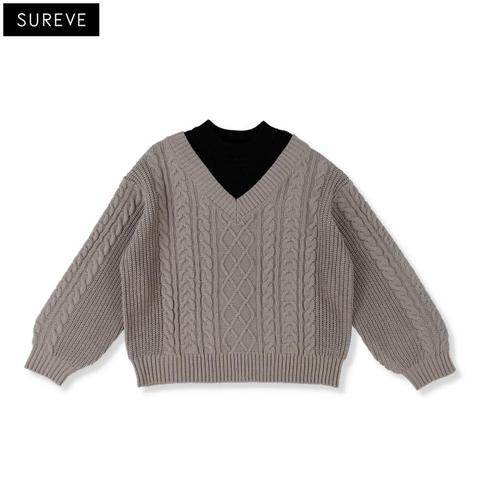 レディース　ニットプルオーバー（SUREVE）