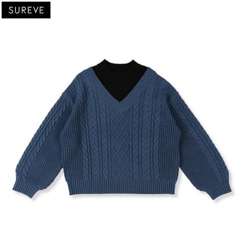 レディース　ニットプルオーバー（SUREVE）
