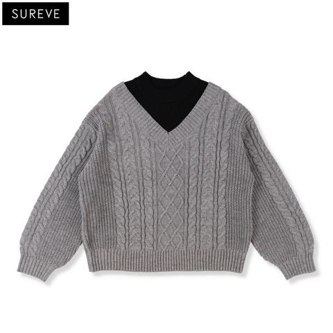 レディース　ニットプルオーバー（SUREVE）