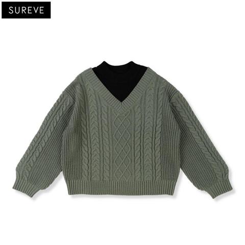 レディース　ニットプルオーバー（SUREVE）