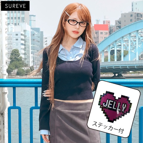 レディース　ニットプルオーバー（JELLY×SUREVE）