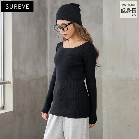 レディース【SP・M】　ニットプルオーバー（AN×SUREVE）